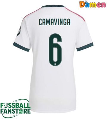 Real Madrid Eduardo Camavinga #6 Replik Heimtrikot Damen 2026-27 Kurzarm
